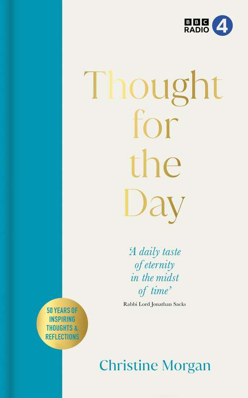 Book cover of Thought for the Day: 50 Years of Fascinating Thoughts & Reflections