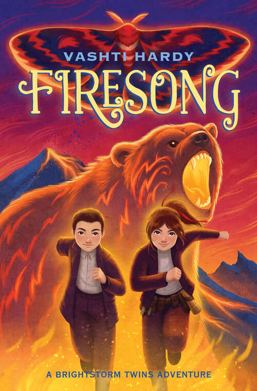 Book cover of Firesong: A Brightstorm Adventure (Brightstorm Twins #3)