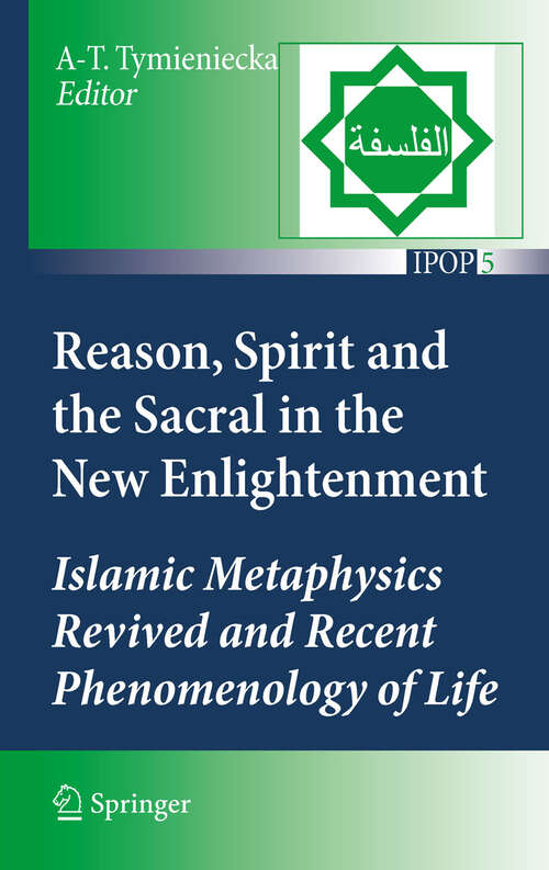 Book cover of Reason, Spirit and the Sacral in the New Enlightenment