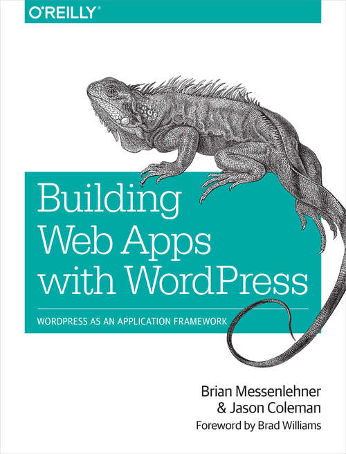 Book cover of Building Web Apps with WordPress