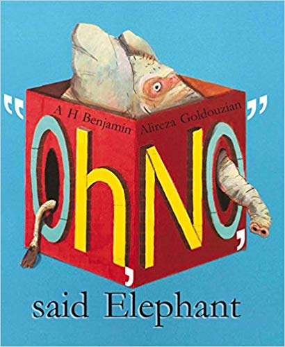 Book cover of "Oh, No," Said Elephant