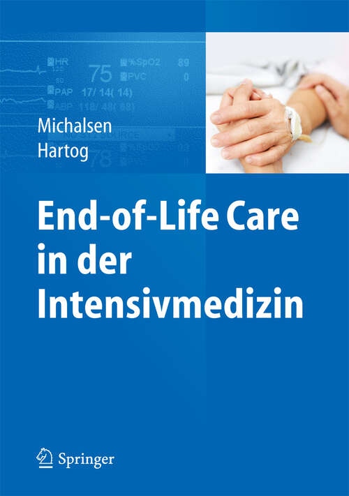 Book cover of End-of-Life Care in der Intensivmedizin