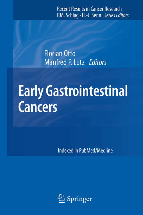 Book cover of Early Gastrointestinal Cancers