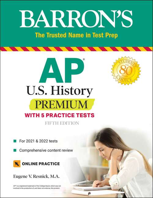 AP US History Premium: With 5 Practice Tests (Barron's Test Prep)