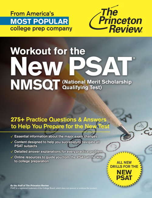 Book cover of Workout for the New PSAT/NMSQT