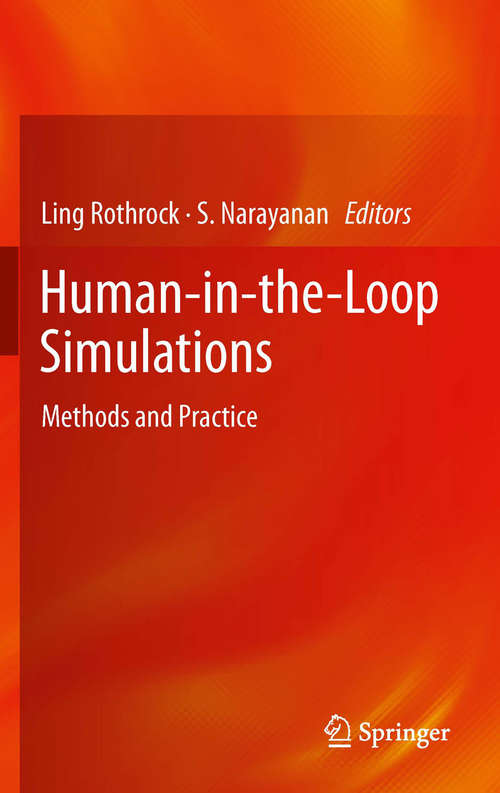 Book cover of Human-in-the-Loop Simulations