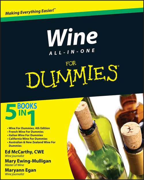 Book cover of Wine All-in-One For Dummies