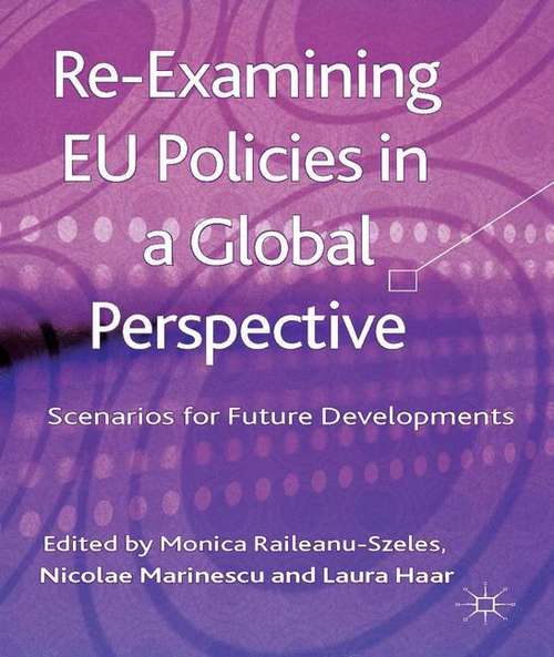 Book cover of Re-Examining EU Policies from a Global Perspective