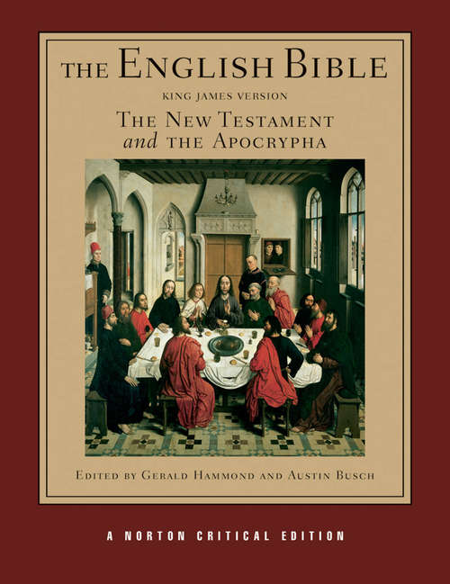 Book cover of THE ENGLISH BIBLE KING JAMES VERSION: Volume Two The New Testament and the Apocrypha
