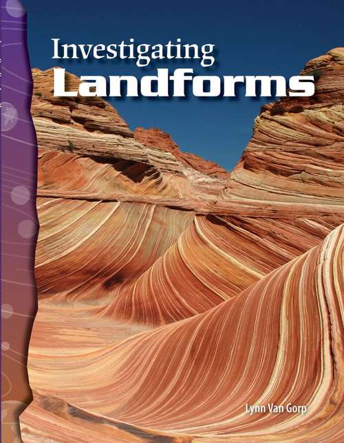 Book cover of Investigating Landforms: Earth and Space Science (Science Readers)