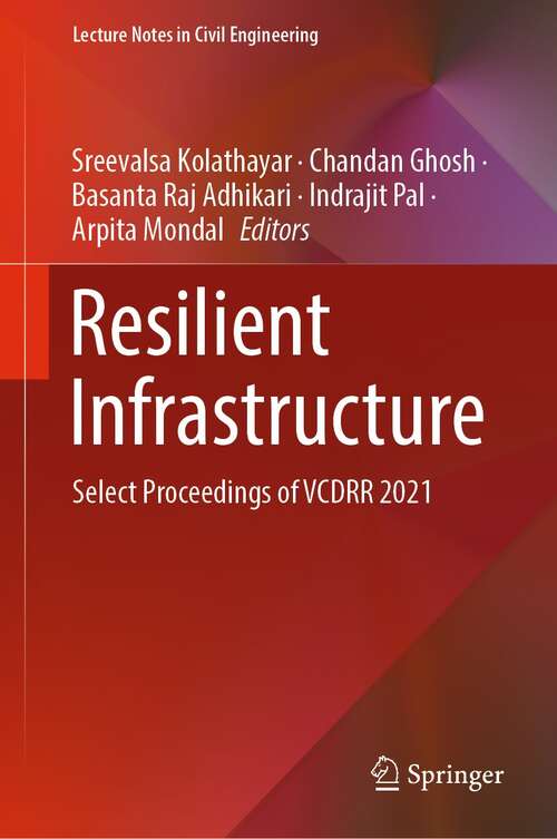 Resilient Infrastructure: Select Proceedings of VCDRR 2021 (Lecture Notes in Civil Engineering #202)