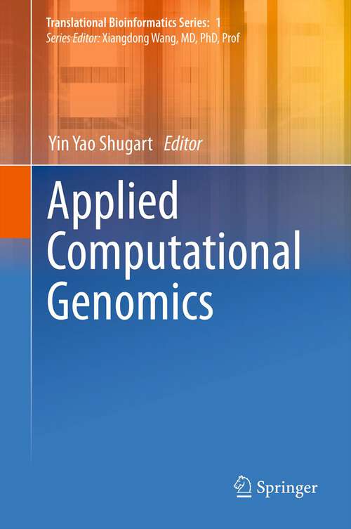 Book cover of Applied Computational Genomics