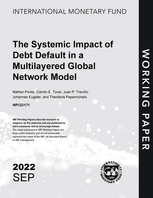 Book cover of The Systemic Impact of Debt Default in a Multilayered Global Network Model (Imf Working Papers)