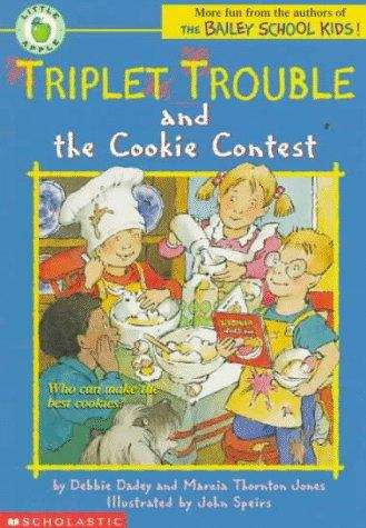 Book cover of Triplet Trouble and the Cookie Contest (Triplet Trouble, Book #2)