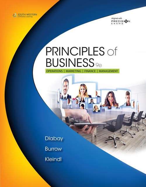 Book cover of Principles of Business, Precision Exams Edition (Ninth Edition)