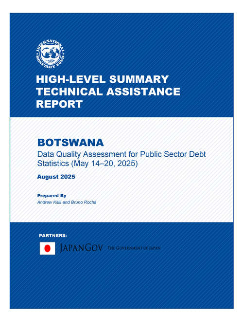 Book cover of Botswana: Data Quality Assessment for Public Sector Debt Statistics