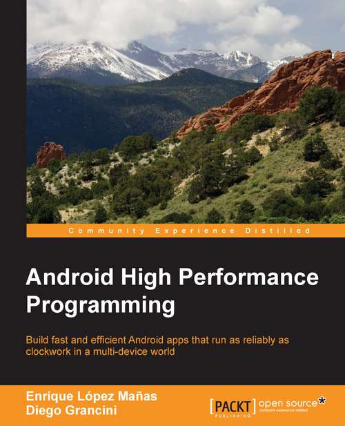 Book cover of Android High Performance Programming