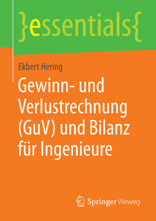 Book cover of Gewinn- und Verlustrechnung (essentials)
