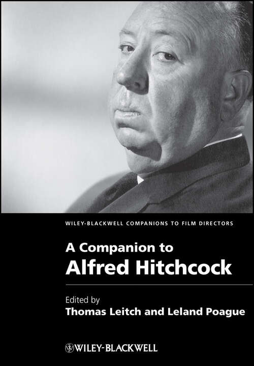 Book cover of A Companion to Alfred Hitchcock (Wiley Blackwell Companions To Film Directors Ser. #12)