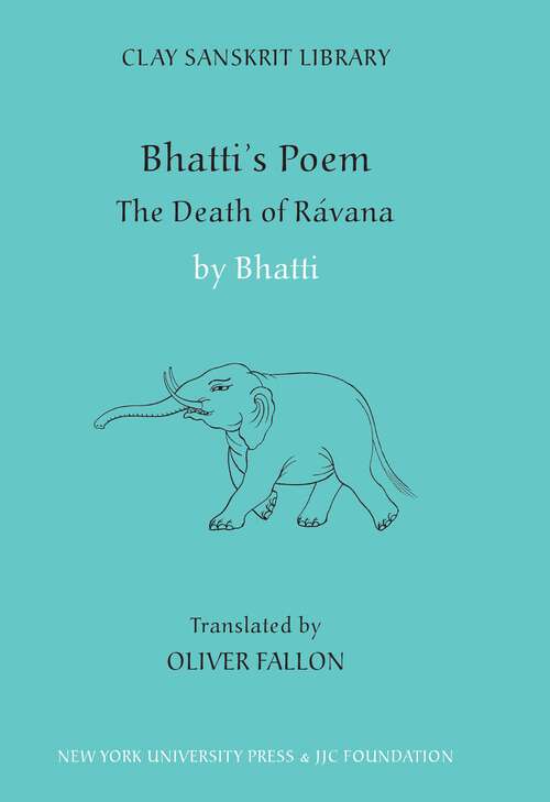 Book cover of Bhatti’s Poem: The Death of Ravana