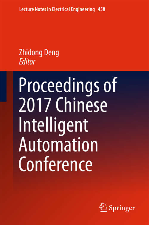 Book cover of Proceedings of 2017 Chinese Intelligent Automation Conference