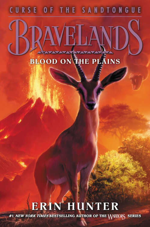 Book cover of Bravelands: Curse of the Sandtongue #3: Blood on the Plains (Bravelands: Curse of the Sandtongue #3)
