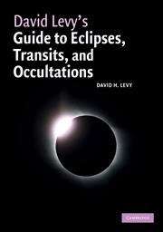 Book cover of David Levy's Guide to Eclipses, Occultations, and Transits