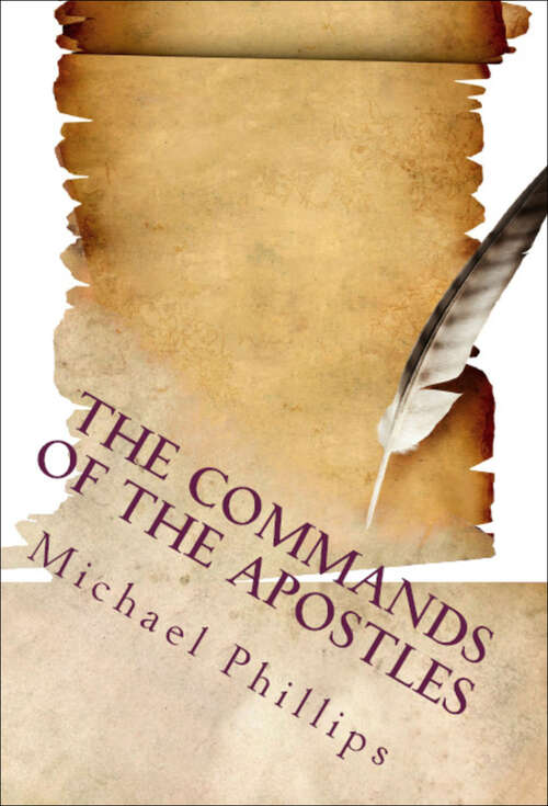 Book cover of The Commands of the Apostles