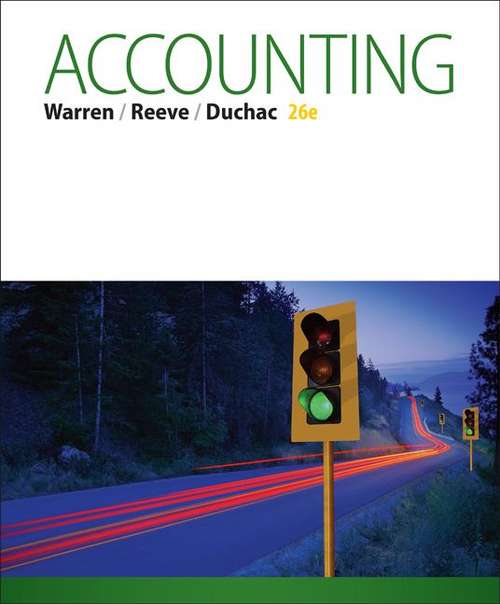 Accounting, 26th Edition