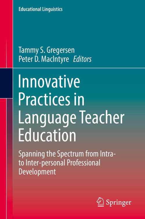 Book cover of Innovative Practices in Language Teacher Education
