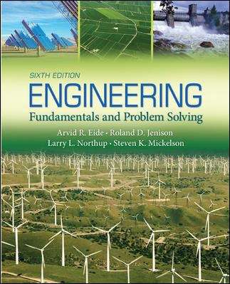 Book cover of Engineering Fundamentals and Problem Solving