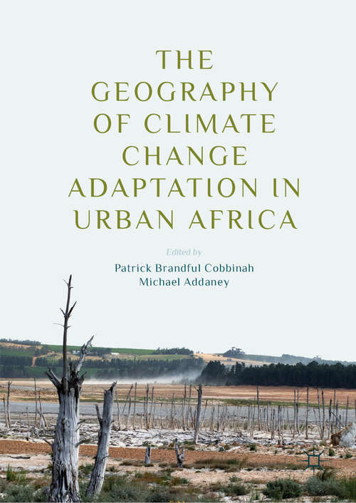 Book cover of The Geography of Climate Change Adaptation in Urban Africa (1st ed. 2019)