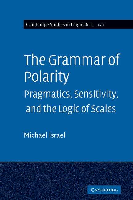 Book cover of The Grammar of Polarity