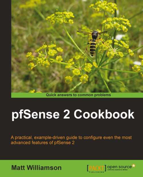 Book cover of pfSense 2 Cookbook
