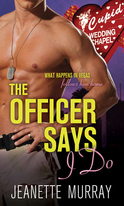 Book cover of The Officer Says "I Do"