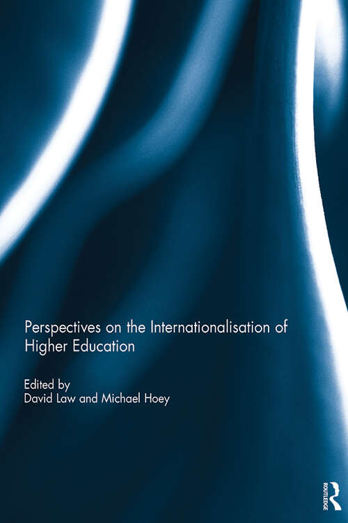 Book cover of Perspectives on the Internationalisation of Higher Education