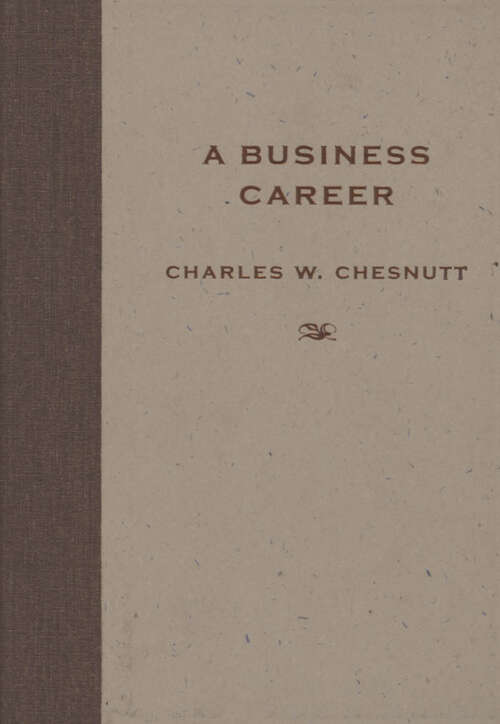 Book cover of A Business Career (EPUB Single)