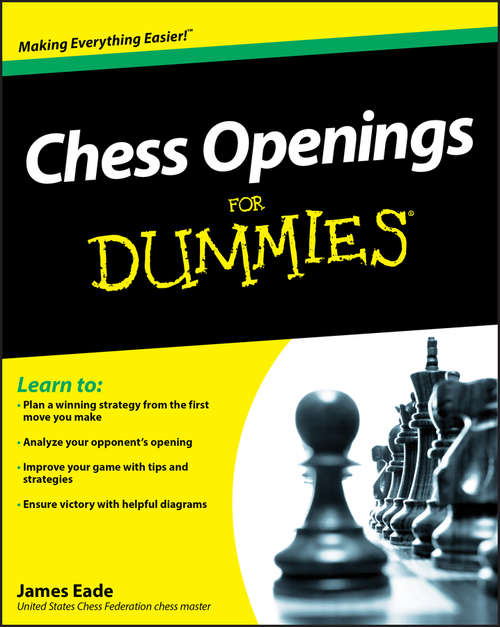 Book cover of Chess Openings For Dummies