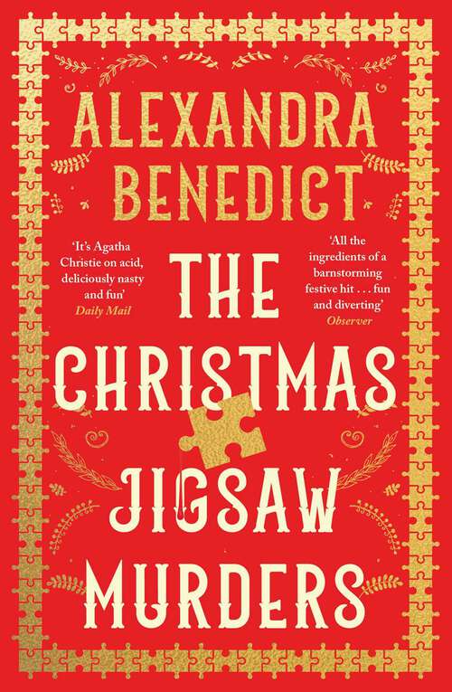 Book cover of The Christmas Jigsaw Murders: The new deliciously dark Christmas cracker from the bestselling author of Murder on the Christmas Express