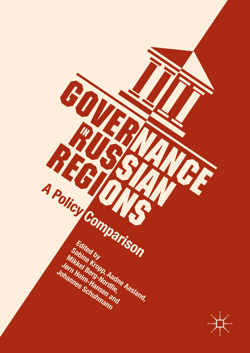 Book cover of Governance in Russian Regions