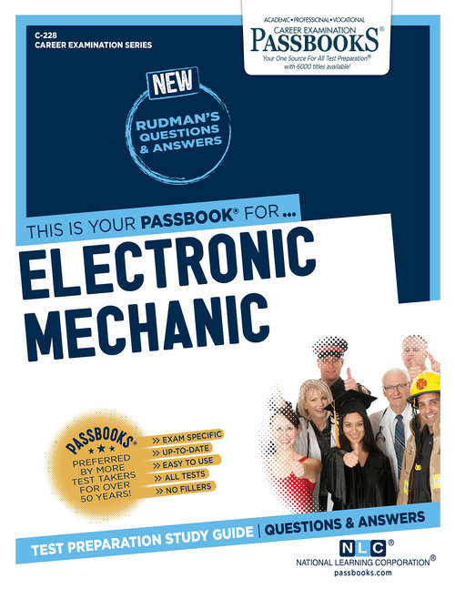 Book cover of Electronic Mechanic: Passbooks Study Guide (Career Examination Series)