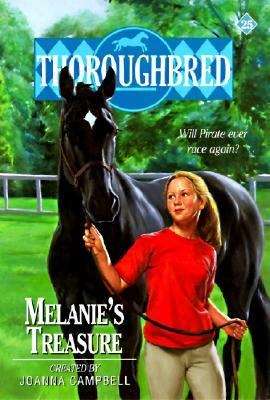 Book cover of Melanie's Treasure (Thoroughbred #25)