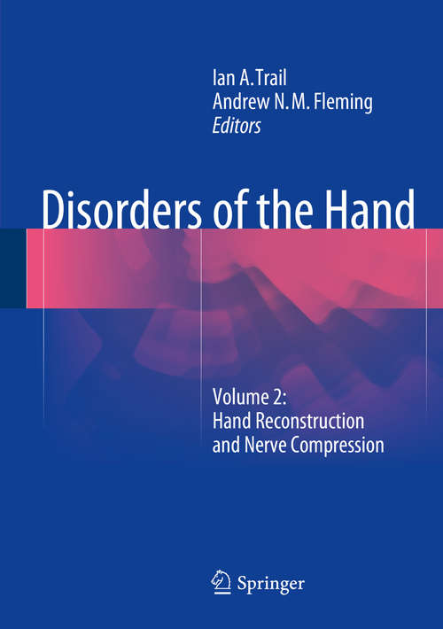 Book cover of Disorders of the Hand