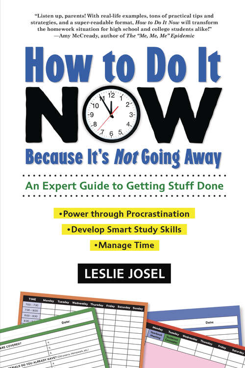 Book cover of How to Do It Now Because It's Not Going Away: An Expert Guide to Getting Stuff Done