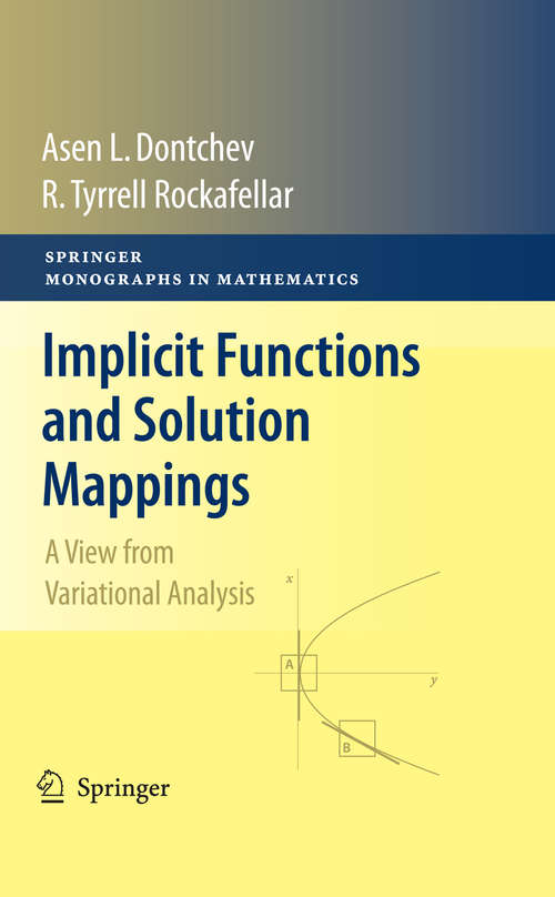 Book cover of Implicit Functions and Solution Mappings