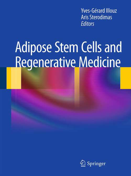Book cover of Adipose Stem Cells and Regenerative Medicine