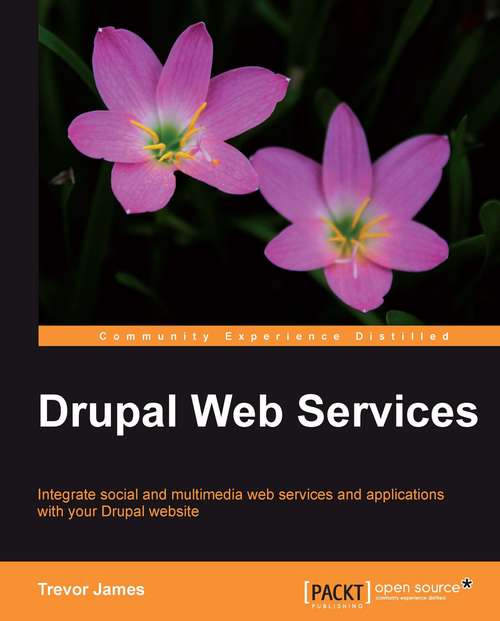 Book cover of Drupal Web Services