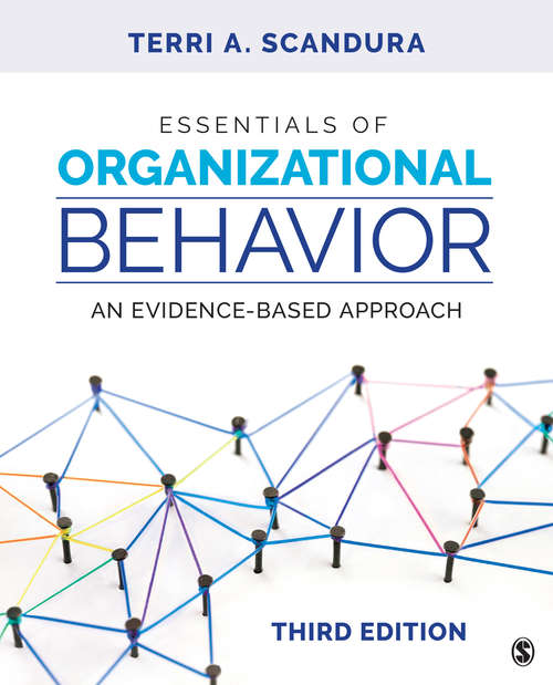 Book cover of Essentials of Organizational Behavior: An Evidence-Based Approach (Third Edition)