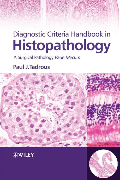 Book cover of Diagnostic Criteria Handbook in Histopathology