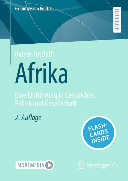 Book cover of Afrika: Eine Einführung in Geschichte, Politik und Gesellschaft (2. Aufl. 2023) (Grundwissen Politik)